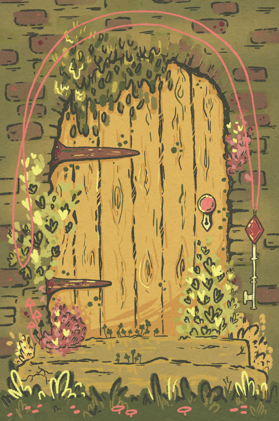 The Doorway - 2024 - Digital - 9 x 12"